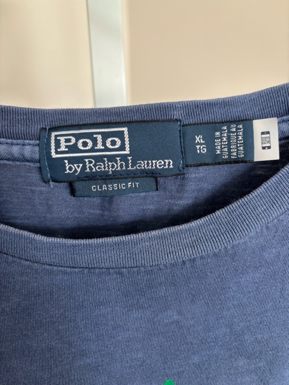 Polo Ralph Lauren Navy Blue Graphic Crewneck Tee - Picture 3 of 4